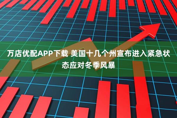万店优配APP下载 美国十几个州宣布进入紧急状态应对冬季风暴